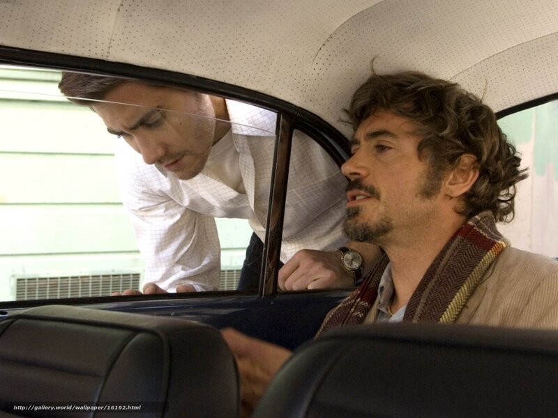 Men in a car scene