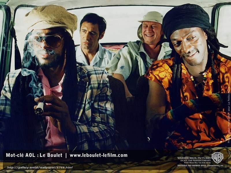Men in a car smoking