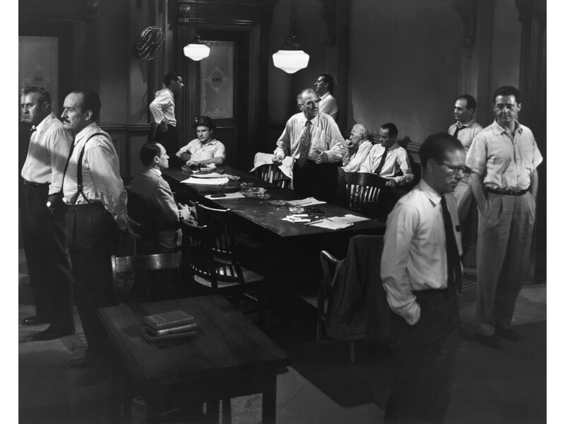 Men in a Conference Room