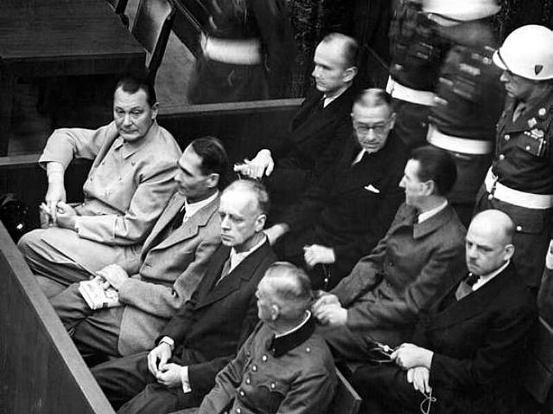 Men in a Courtroom