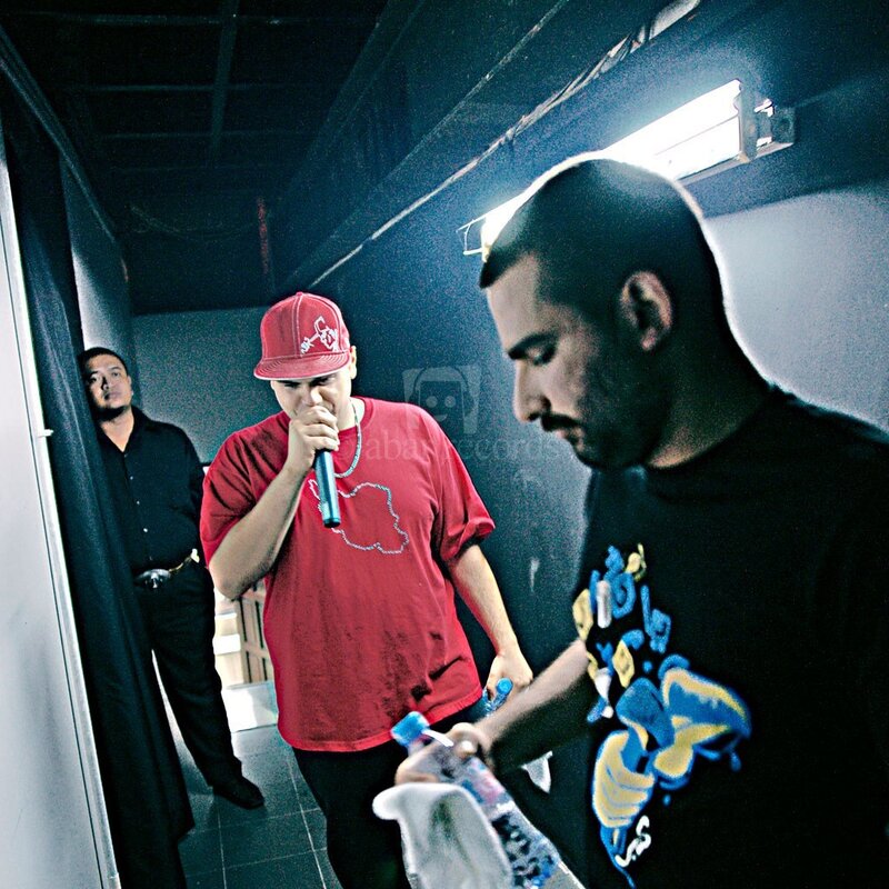 Men in a Hallway