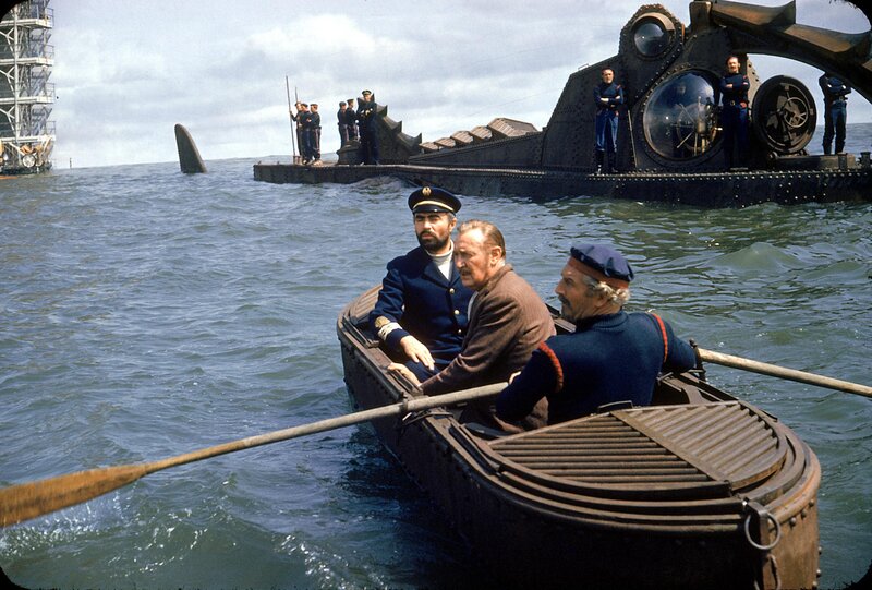 Men in a Rowboat — Blue
