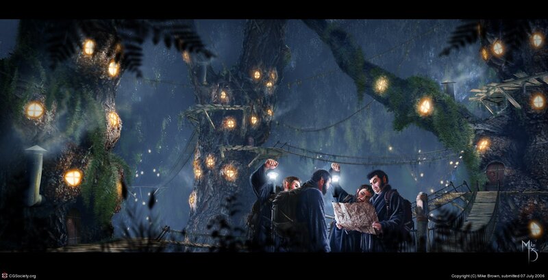 Men in a Treehouse