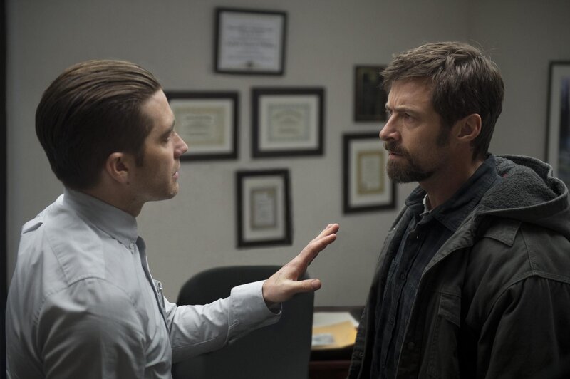 Men in an office confrontation