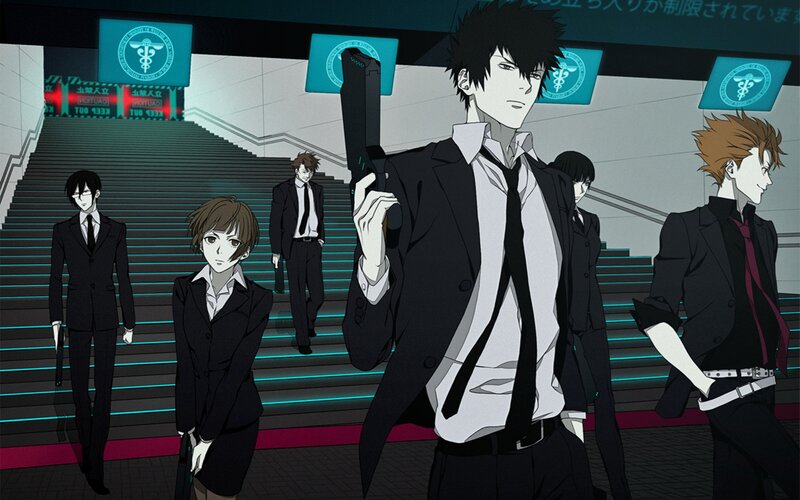 Men in Black Suits — Dramatic, Anime
