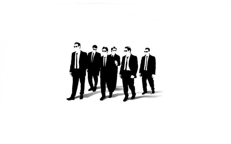 Men in Black Suits — Dramatic