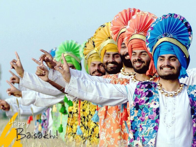 Men in Colorful Turbans