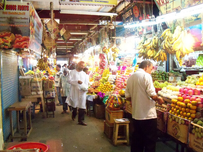 Men in Fruit Market