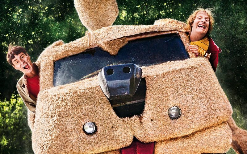 Men in Furry Vehicle