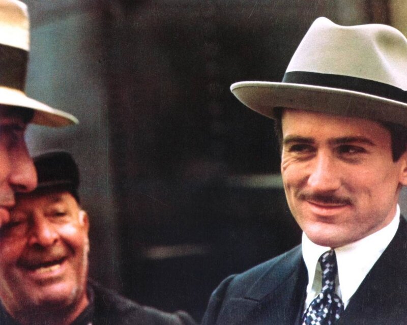 men in hats and suits