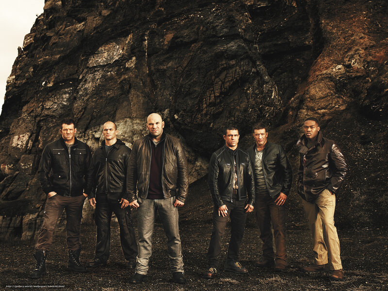 men in leather jackets