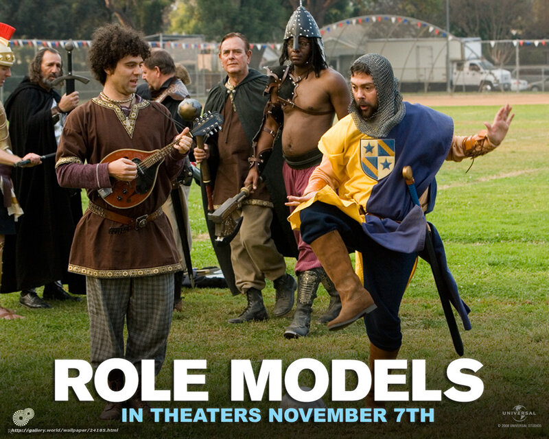 Men in Medieval Costumes