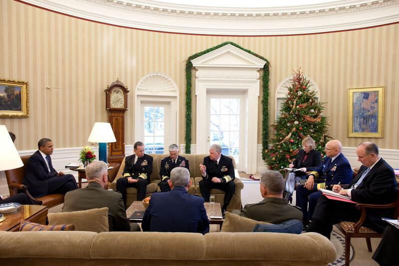 Men in Military Uniforms — Beige