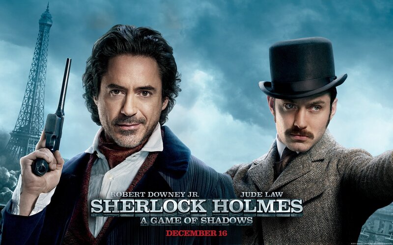 Men in Period Clothing — Blue, Dramatic