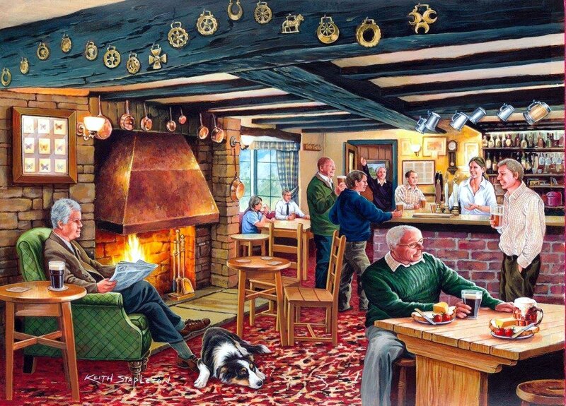Men in Pub