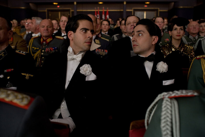 Men in tuxedos at formal event