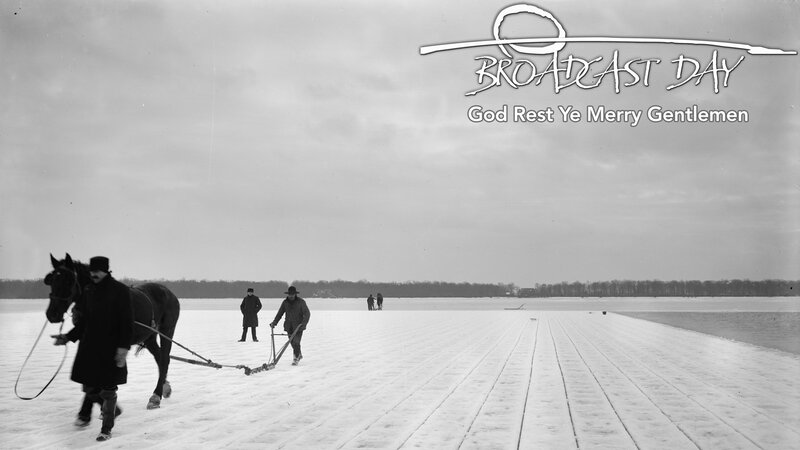 Men on Frozen Lake