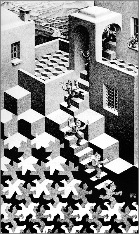 Men on Impossible Stairs