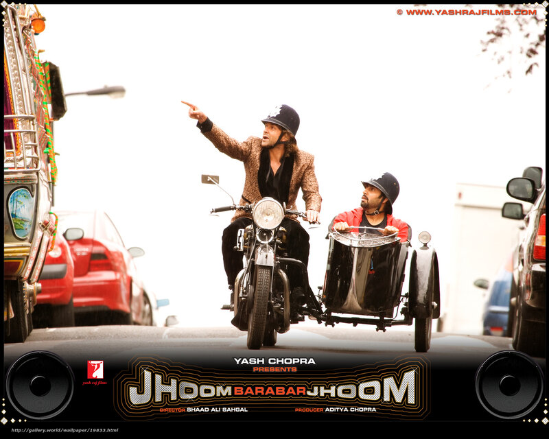 Men on Motorcycle with Sidecar