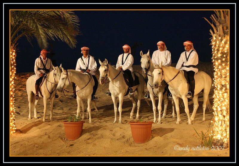 Men on White Horses