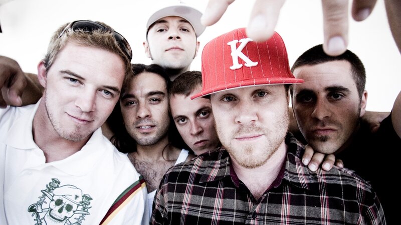Men Posing in Group