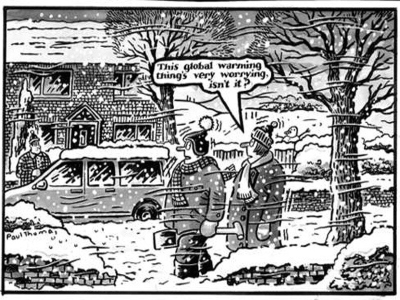 Men Shoveling Snow