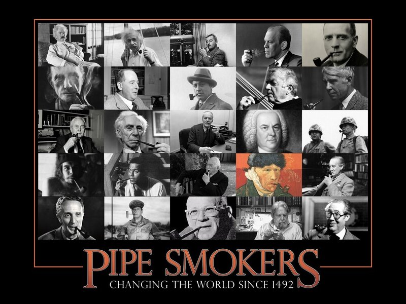 Men Smoking Pipes
