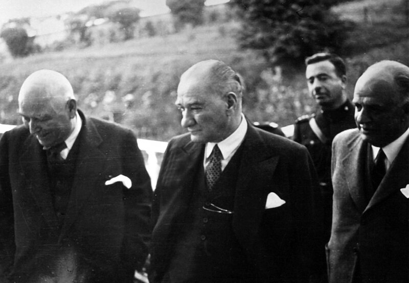 Men walking outdoors together