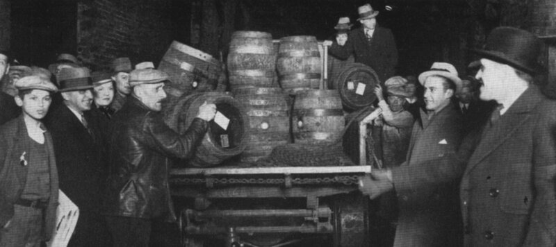 Men with Barrels