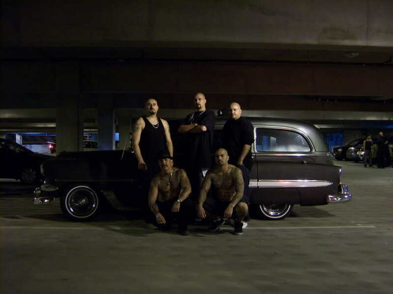 Men with Classic Car