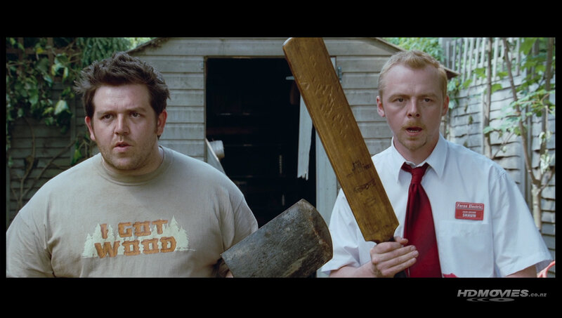 men with cricket bat and axe