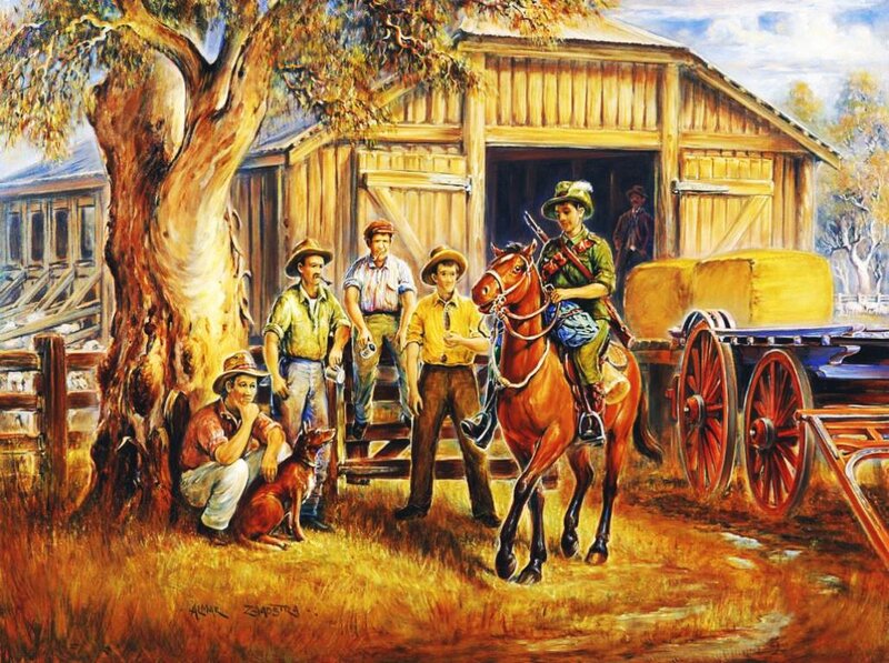 Men with Horse and Cart