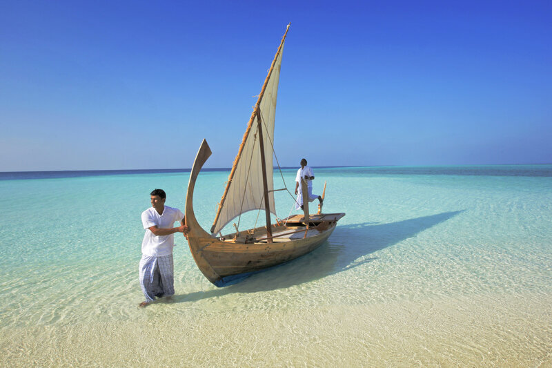 Men with Wooden Boat