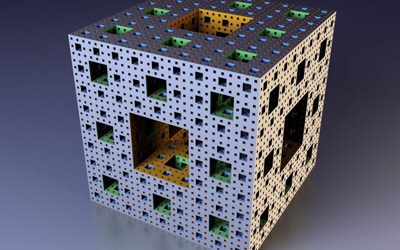 Menger Sponge Fractal