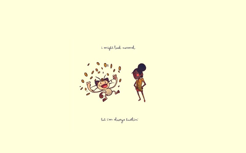 Meowth and Girl Character