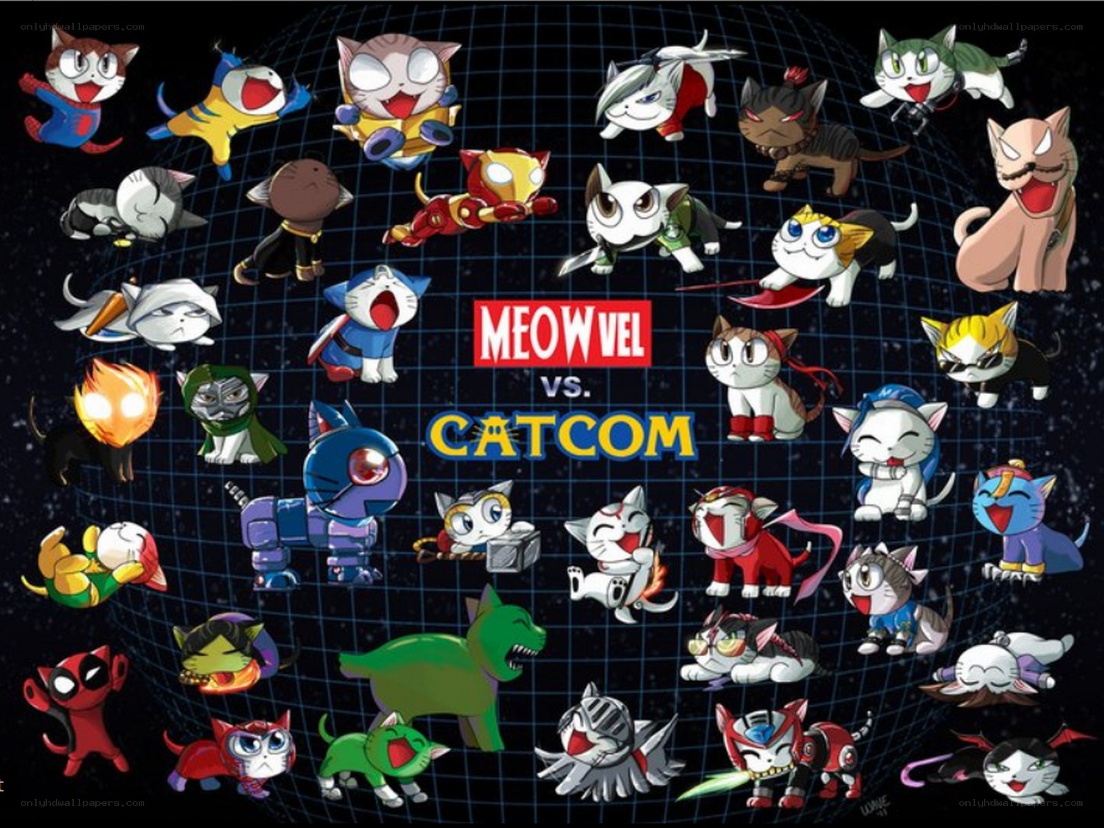 Meowvel vs Catcom