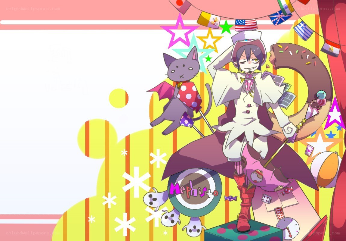 Mephisto and cat character