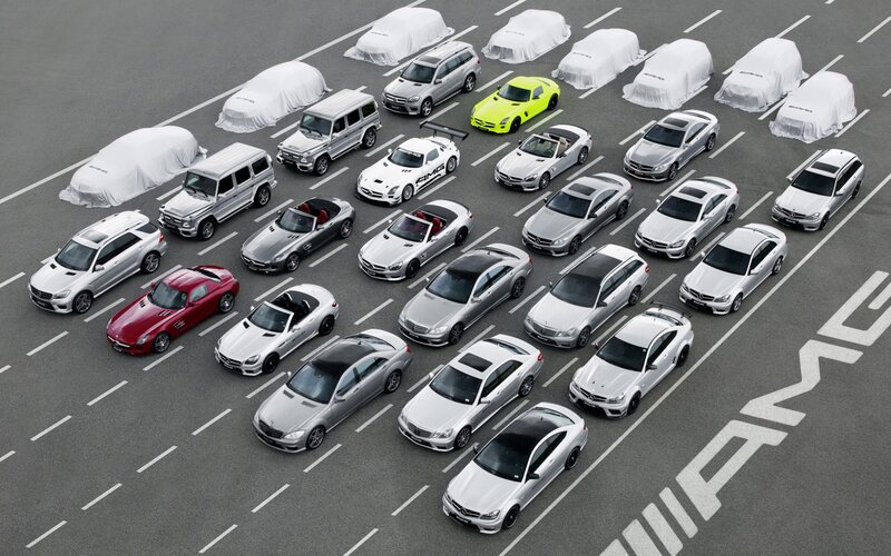 Mercedes-AMG car lineup