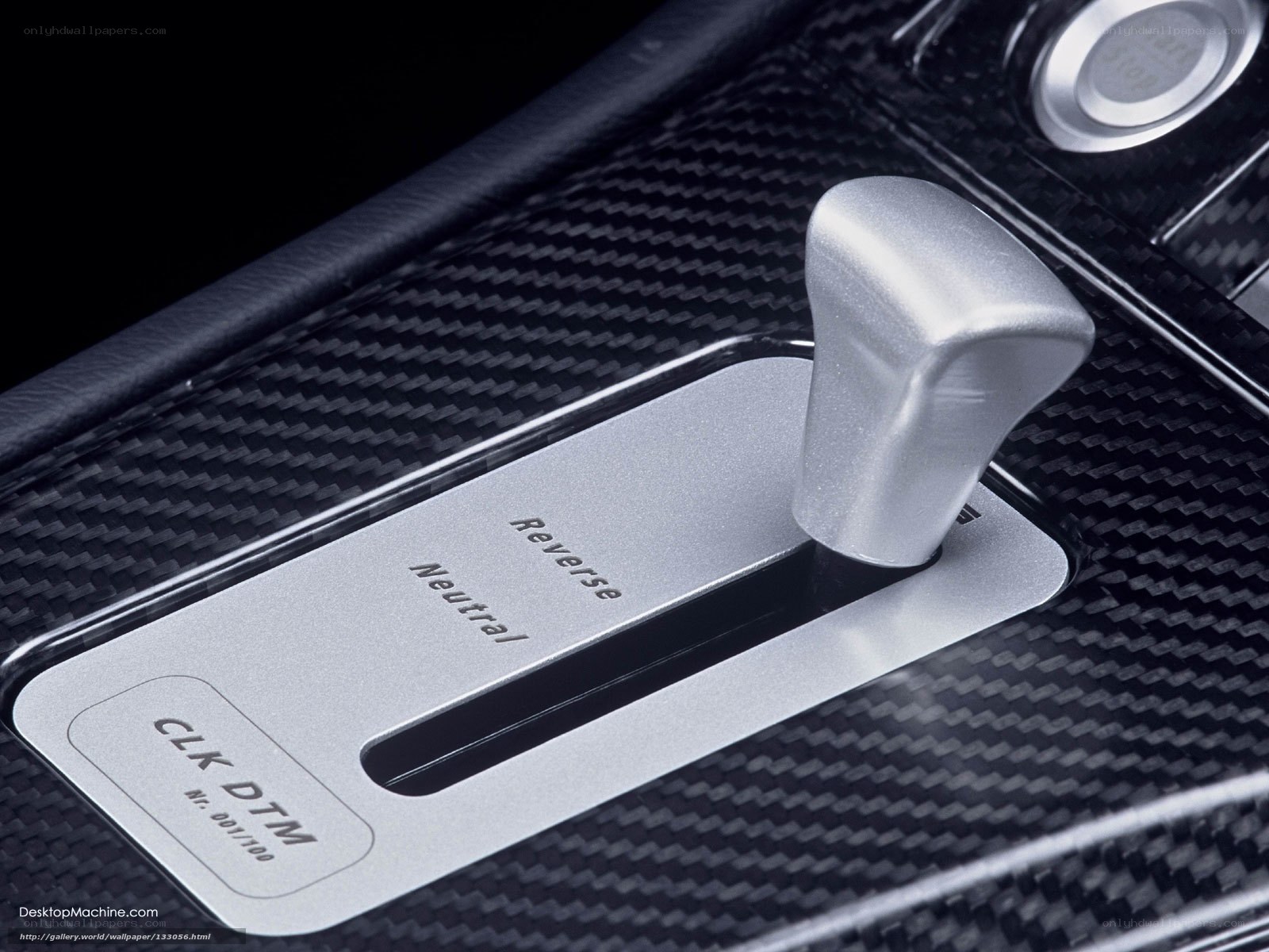 Mercedes-AMG CLA DTM gear shifter