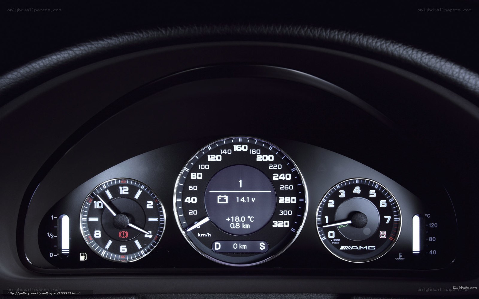 Mercedes-AMG dashboard close-up