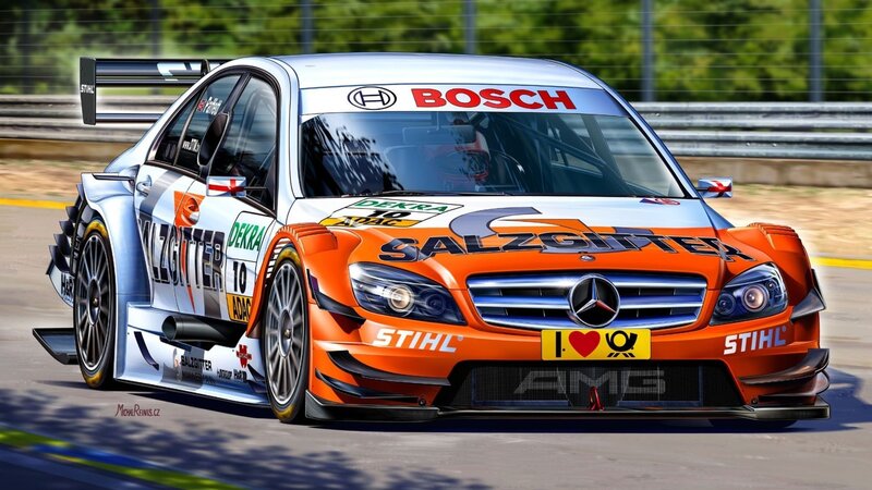 Mercedes-AMG DTM race car