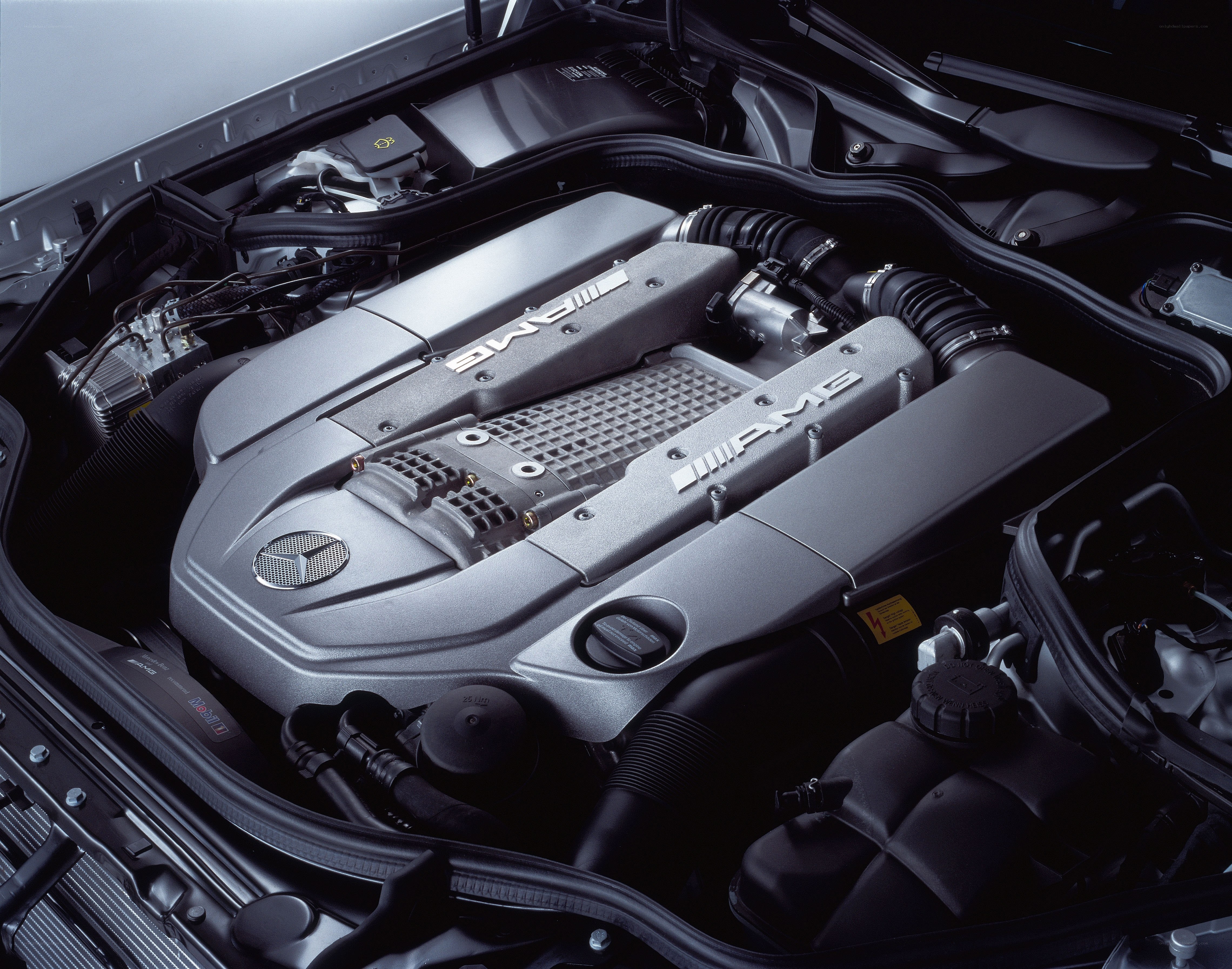 Mercedes-AMG engine bay