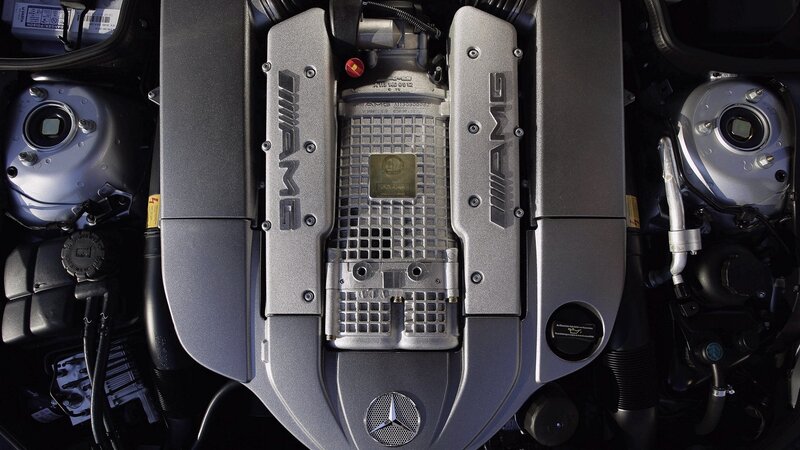 Mercedes-AMG engine bay