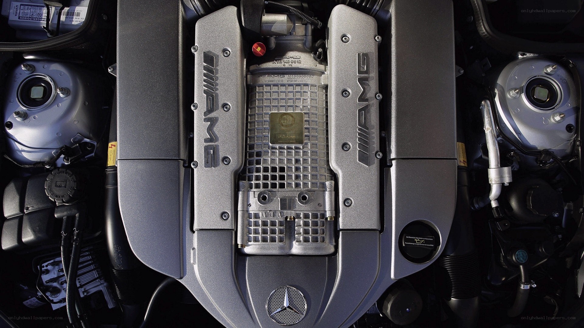 Mercedes-AMG engine bay