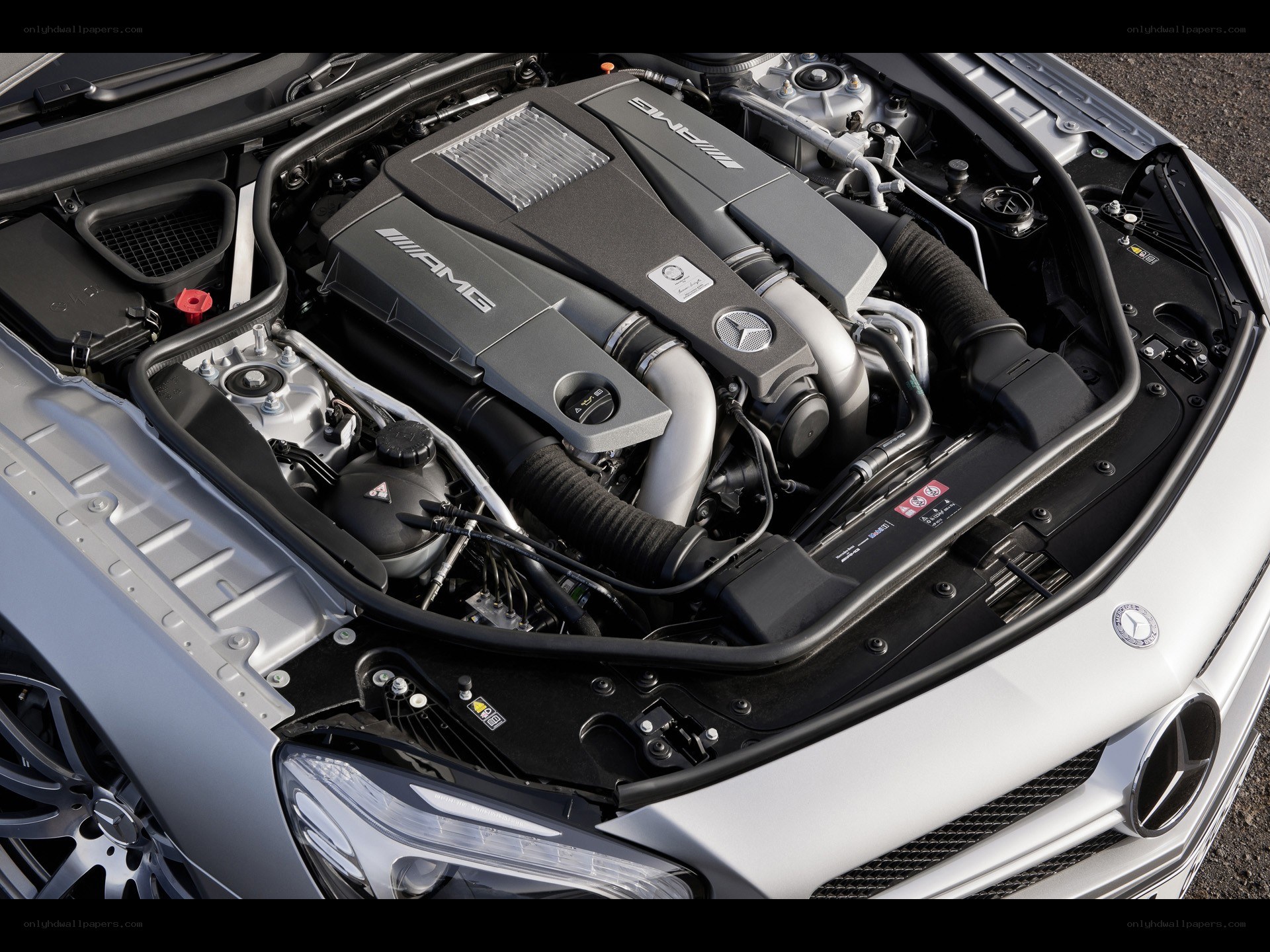 Mercedes-AMG engine bay