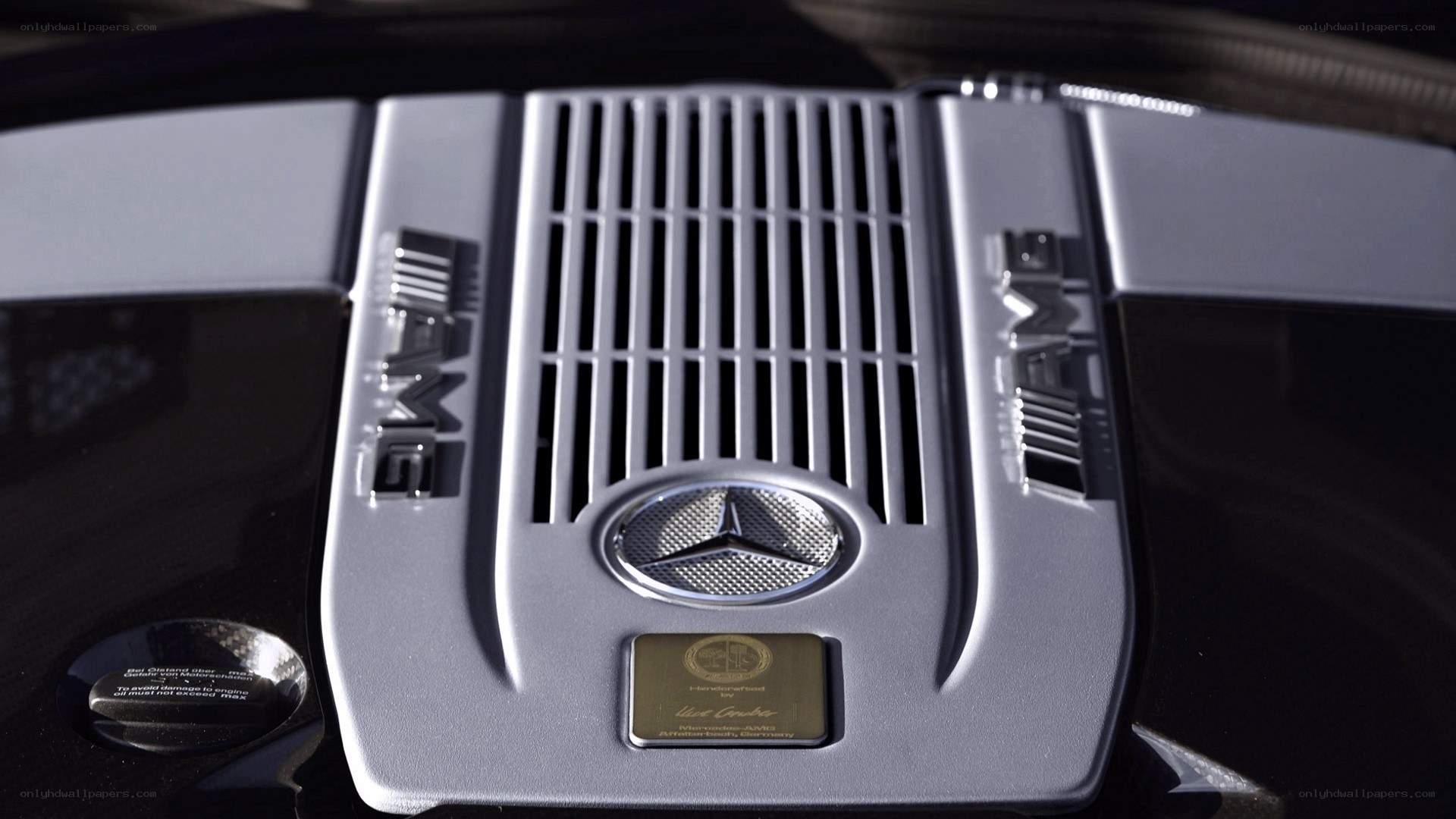 Mercedes-AMG engine cover