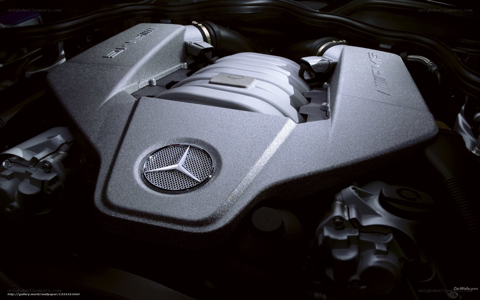 Mercedes-AMG engine cover