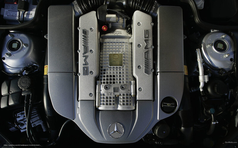 Mercedes-AMG Engine — Silver