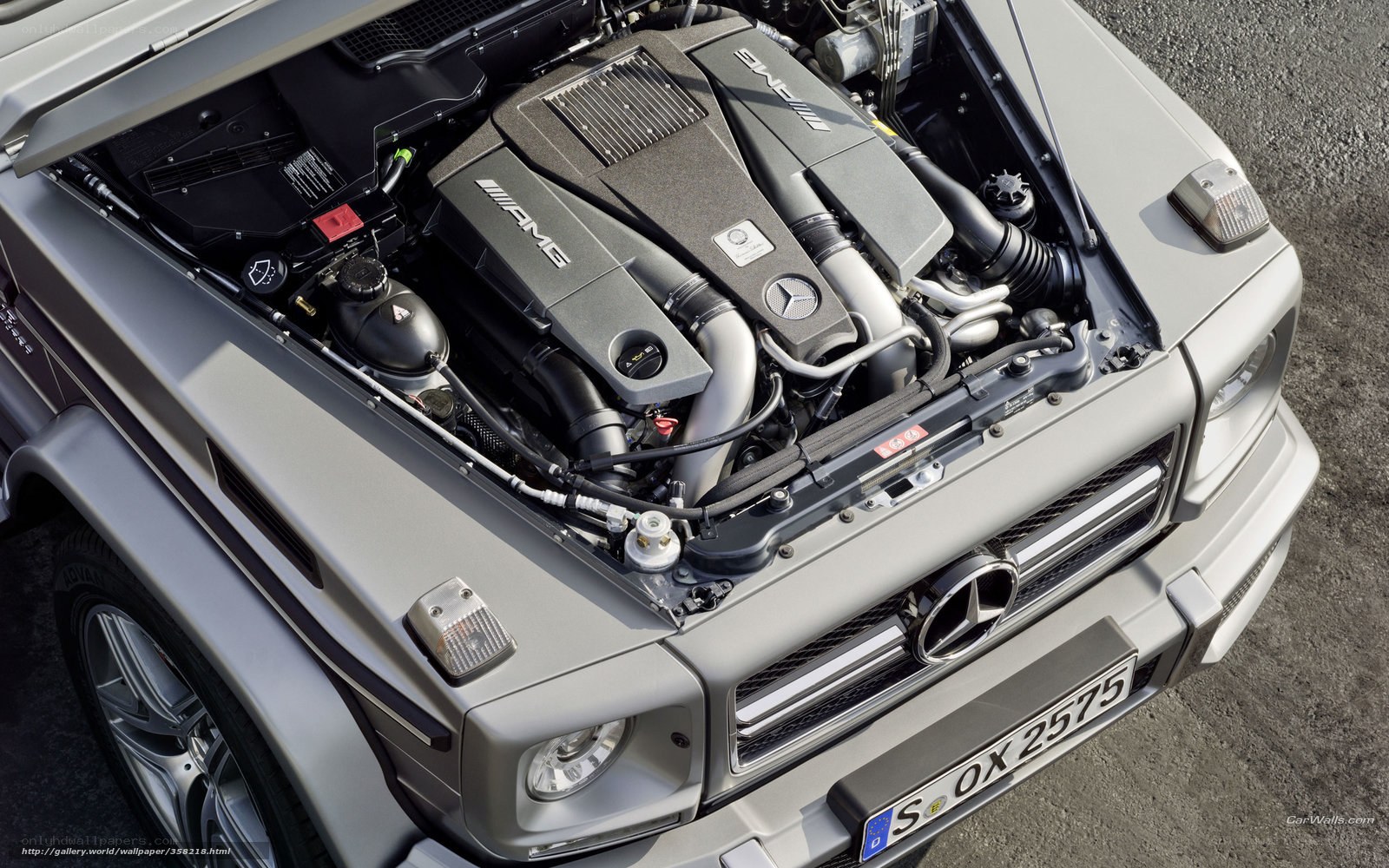 Mercedes-AMG G63 engine
