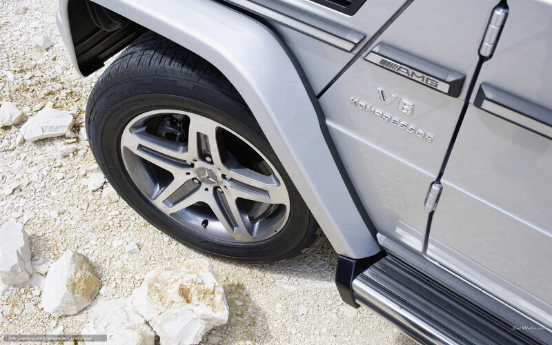 Mercedes-AMG G63 wheel detail